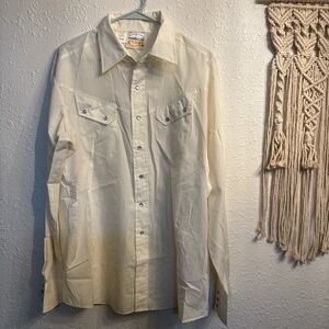 Vintage Kennington Rocking Ranchwear Western Pearl Snap Shirt — XL